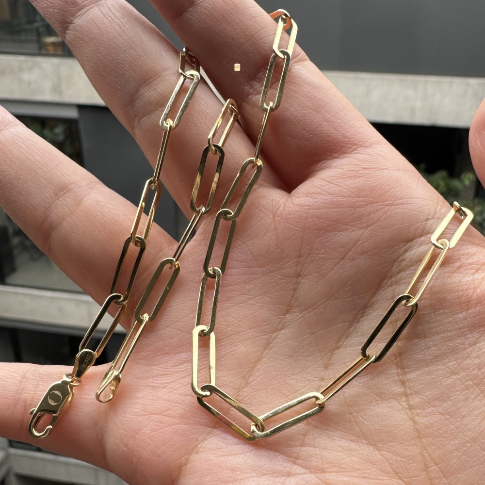 Paperclip 14K Chain