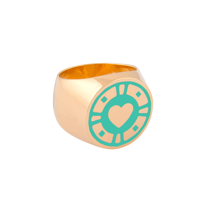 Casino Ring Turquoise