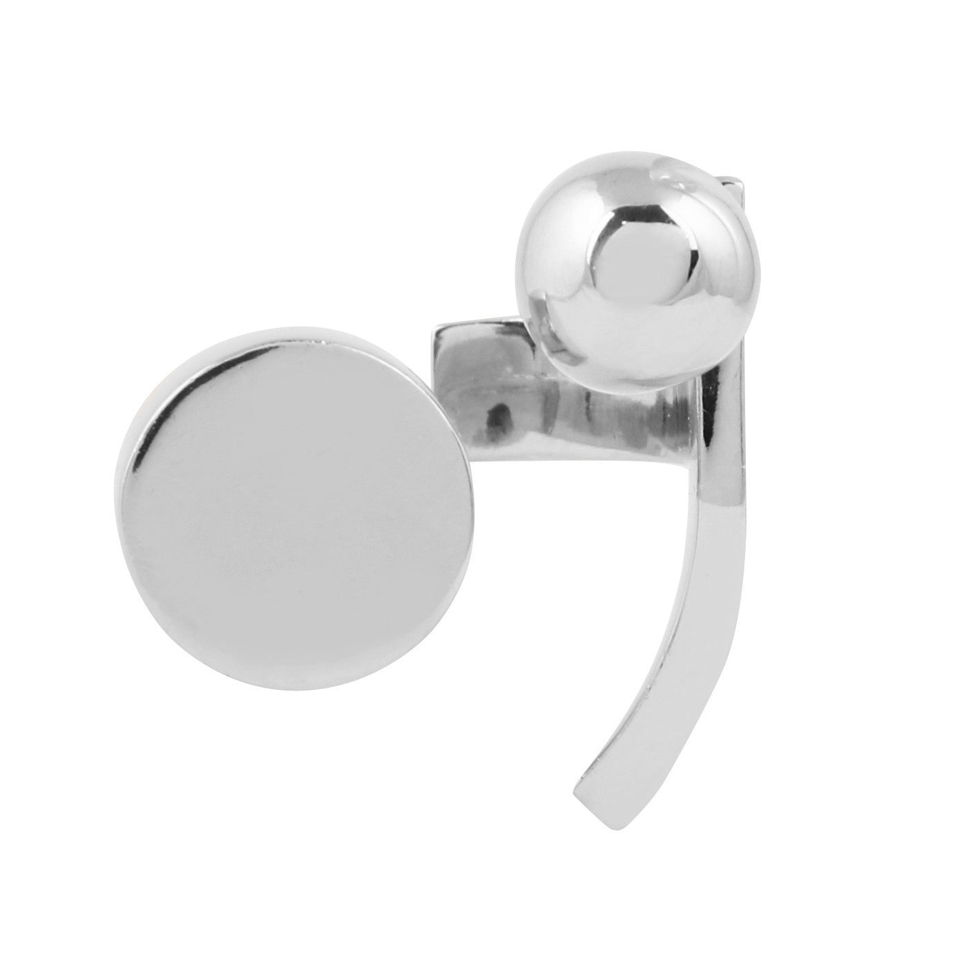 Énfasis Punto y Coma Ring Rhodium