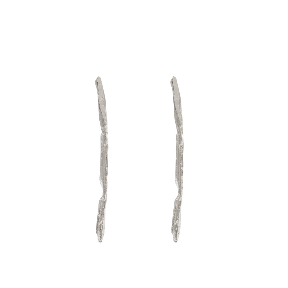 Estalactita Earrings Rhodium