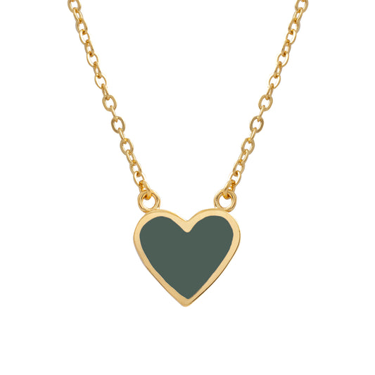 Heart Necklace Forest