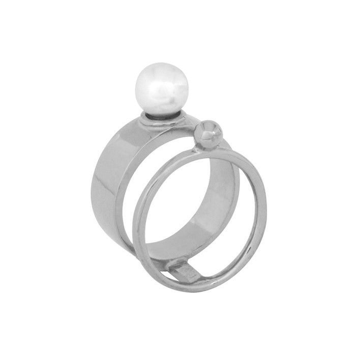 Encore Midi Ring Rhodium