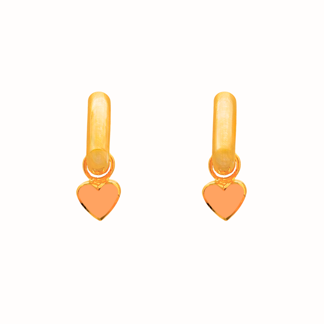 Heart Huggies Peach