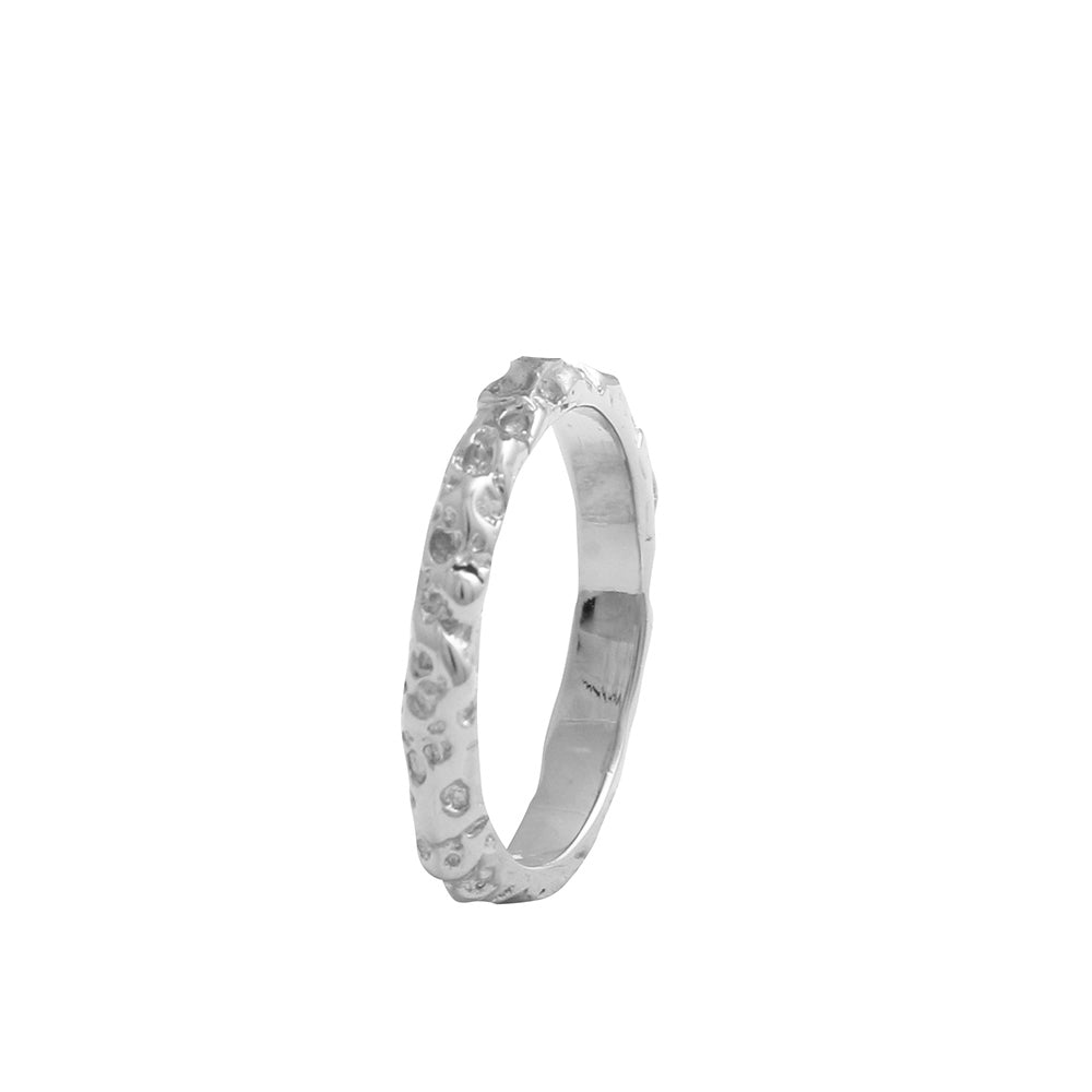 Tosca Slim Ring Rhodium