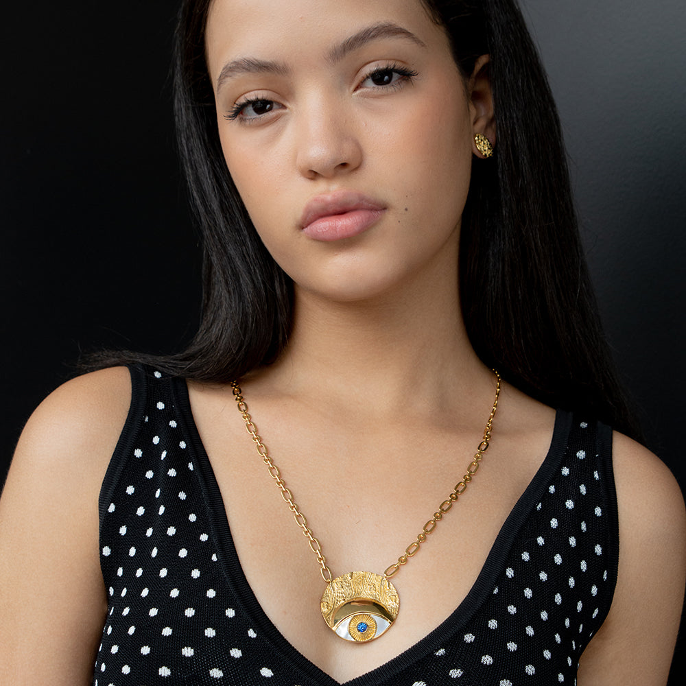 Adele Circle Necklace