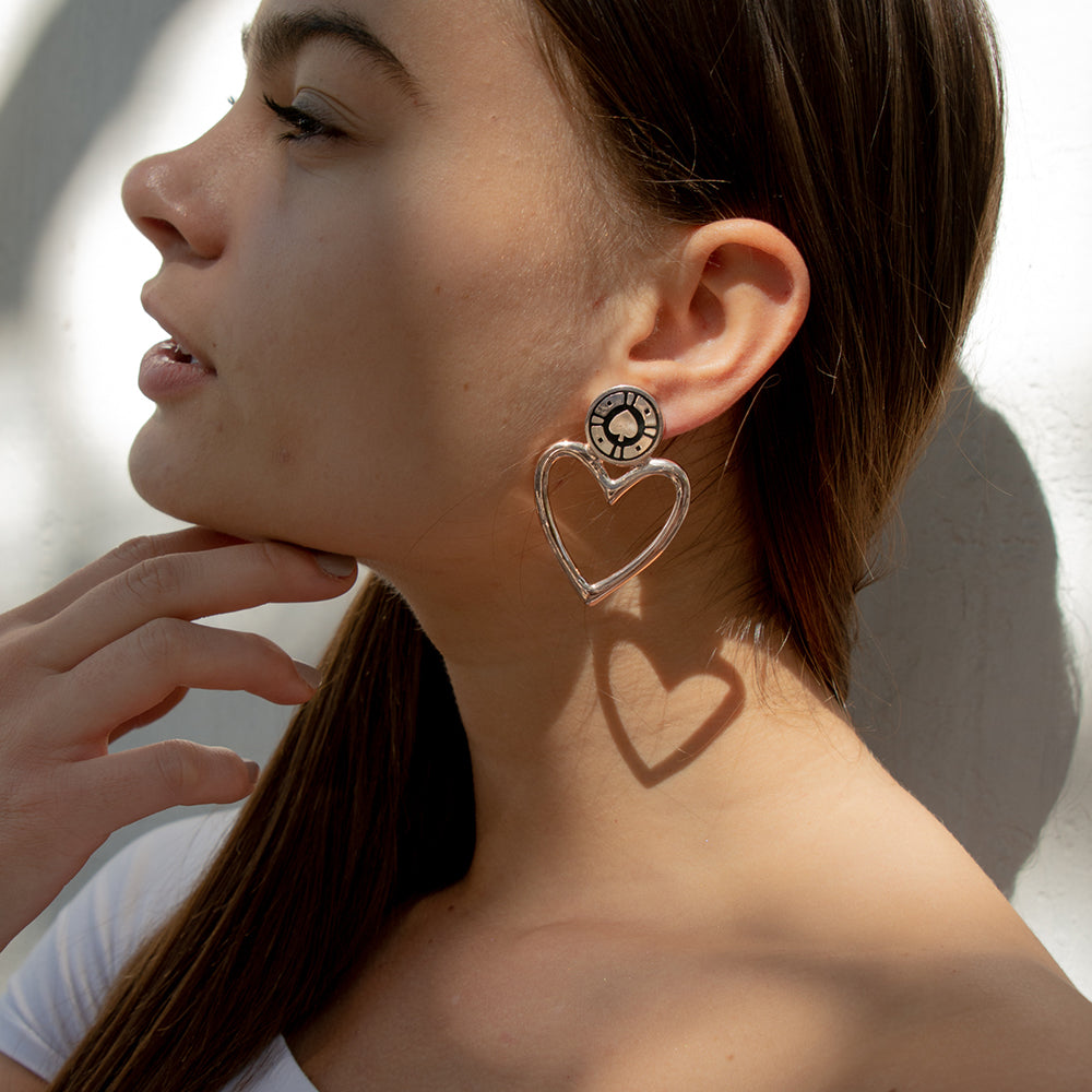 Jackpot Earrings Rose gold