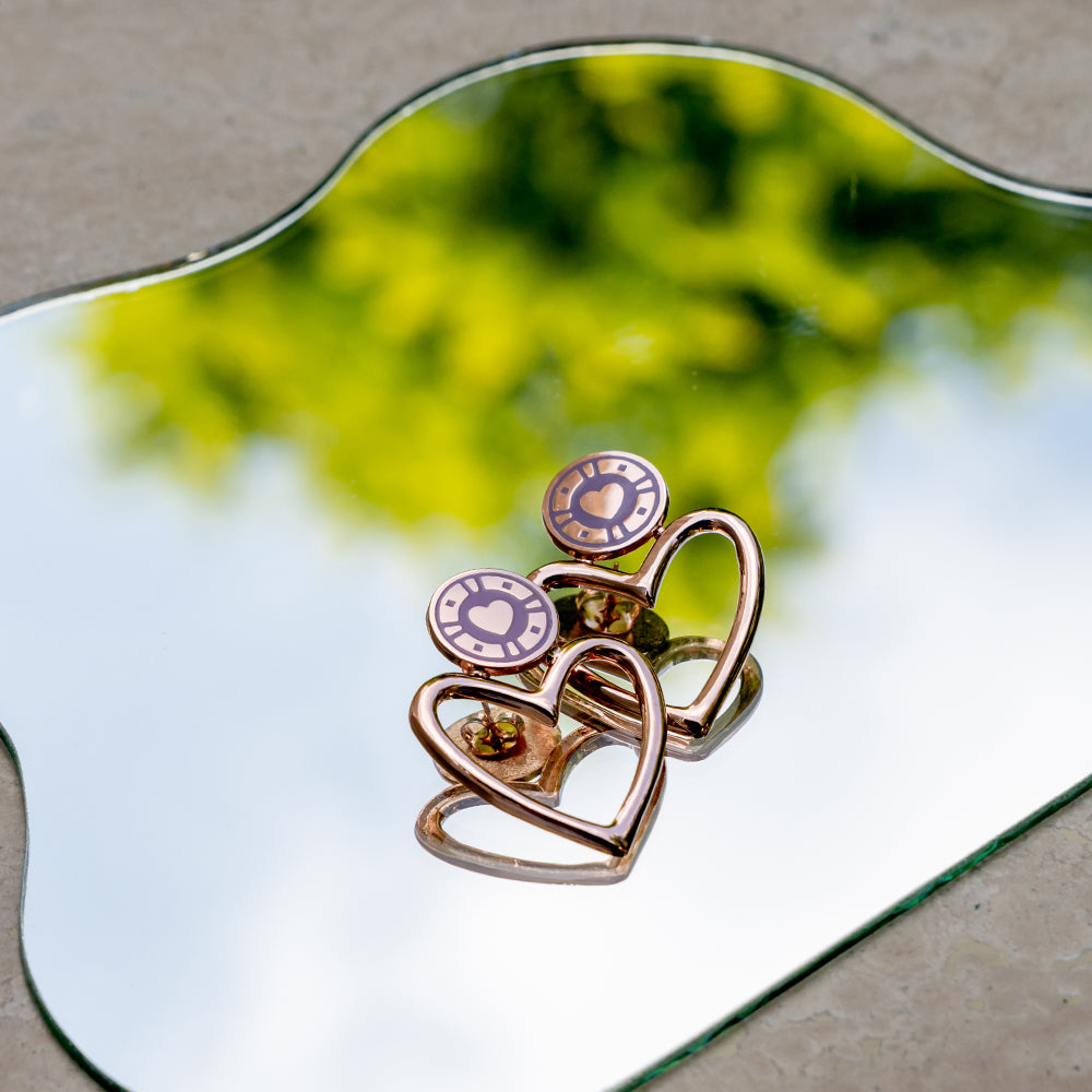 Casino Earrings Malva