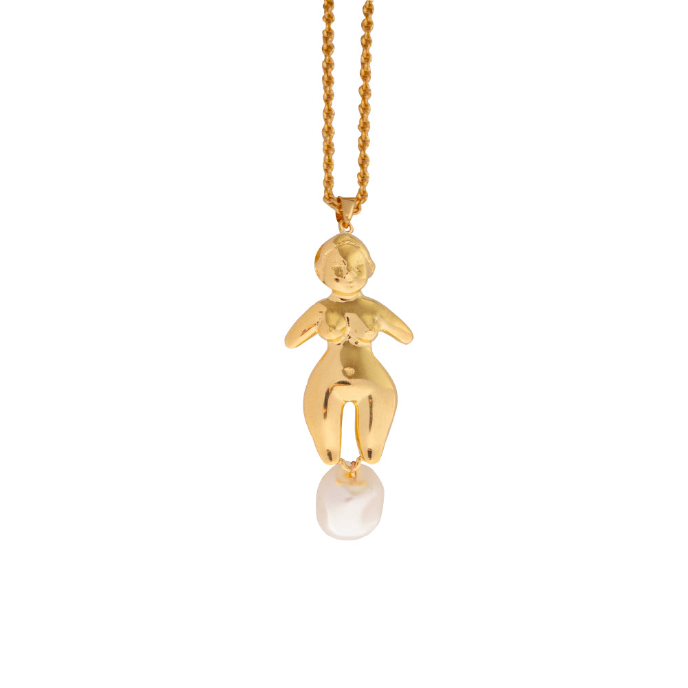 Venus pearl pendant