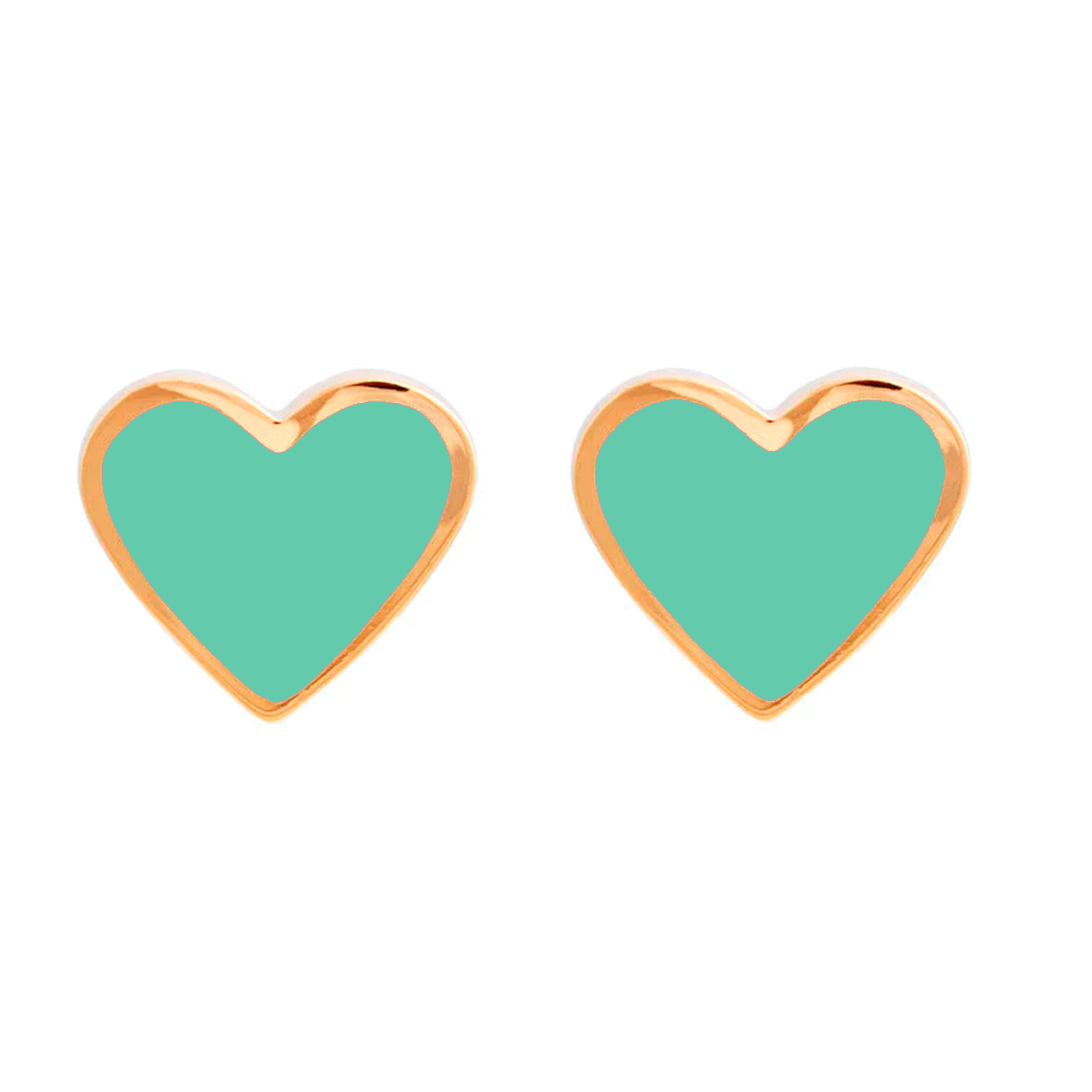 XL Heart Studs