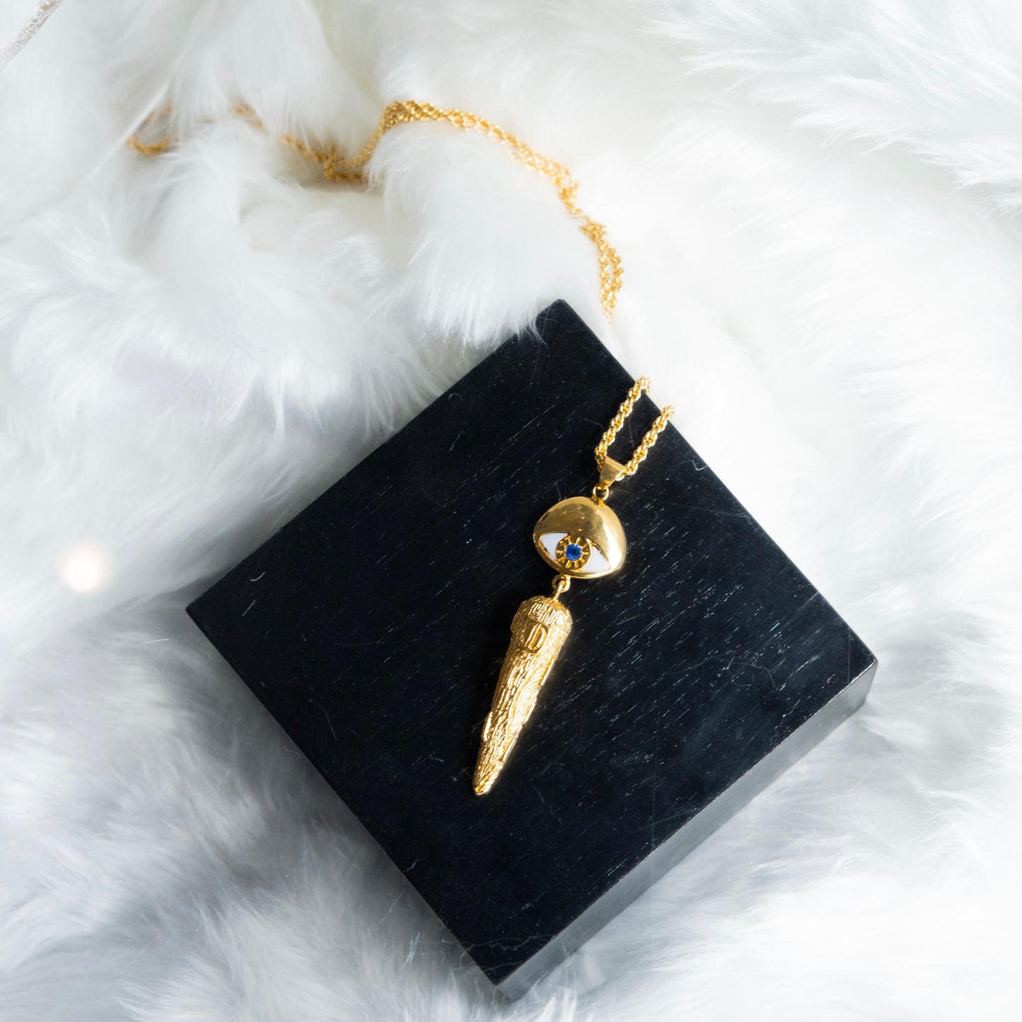 Adele Drop Necklace Small