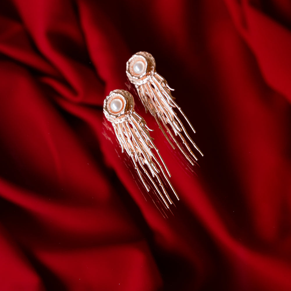 Shimmering Light Maxiearrings Rosegold