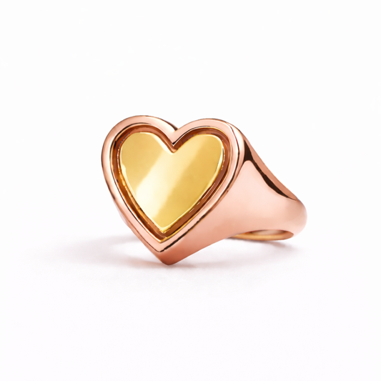 Maxi Heart Signature Ring RG