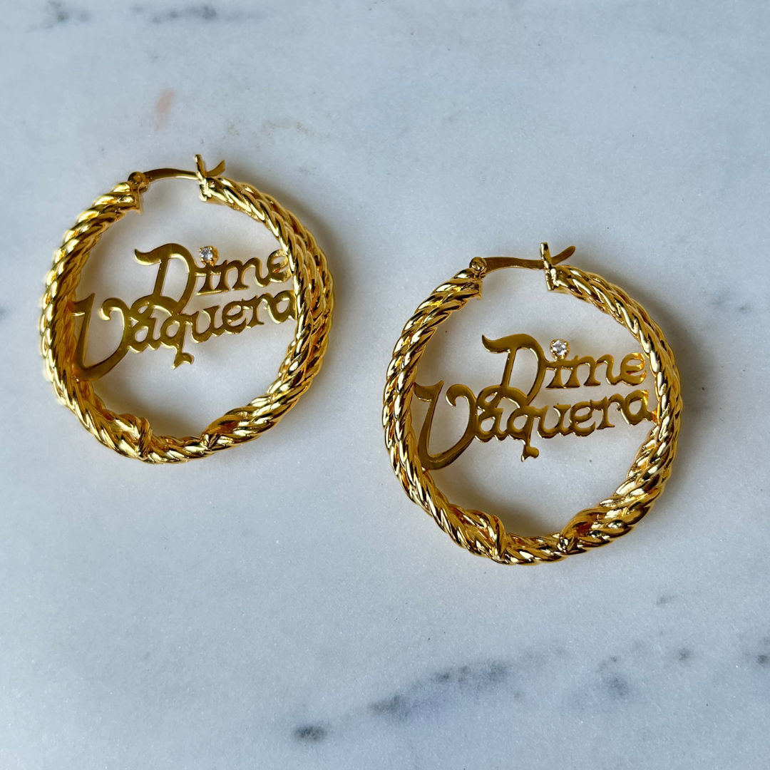 DIME VAQUERA HOOPS