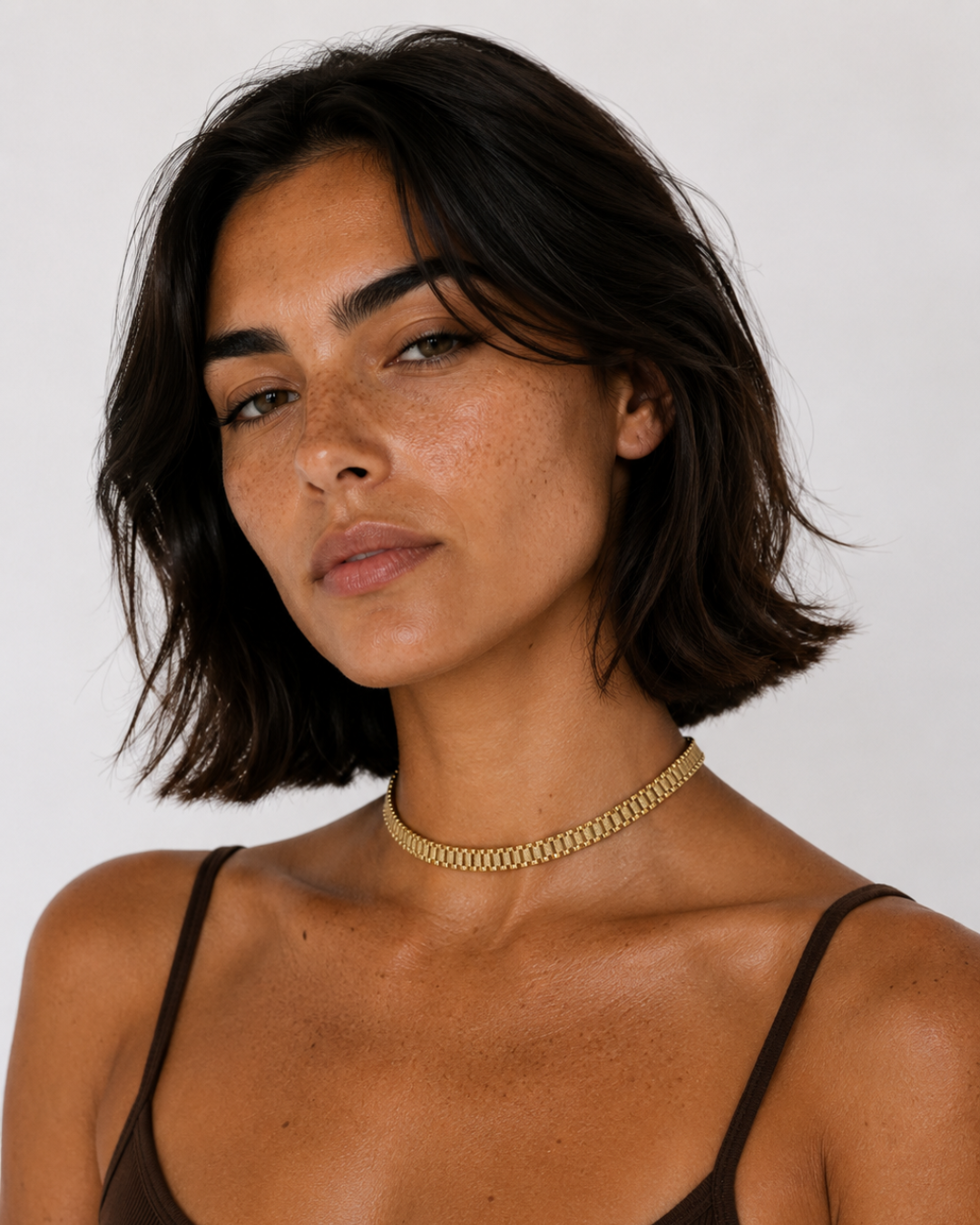 Goddess choker 14K