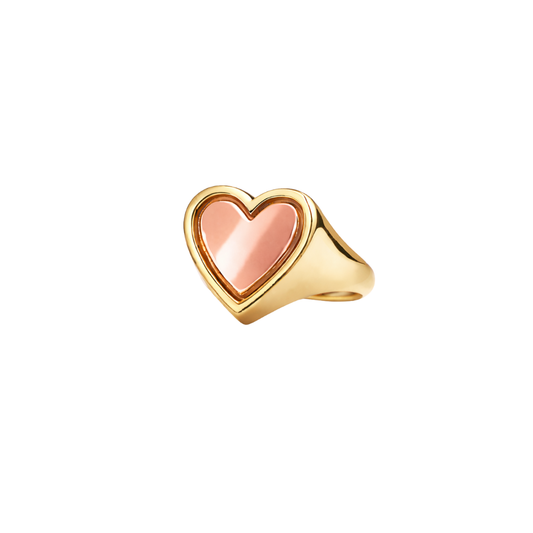 Mini Heart Signature Ring GR