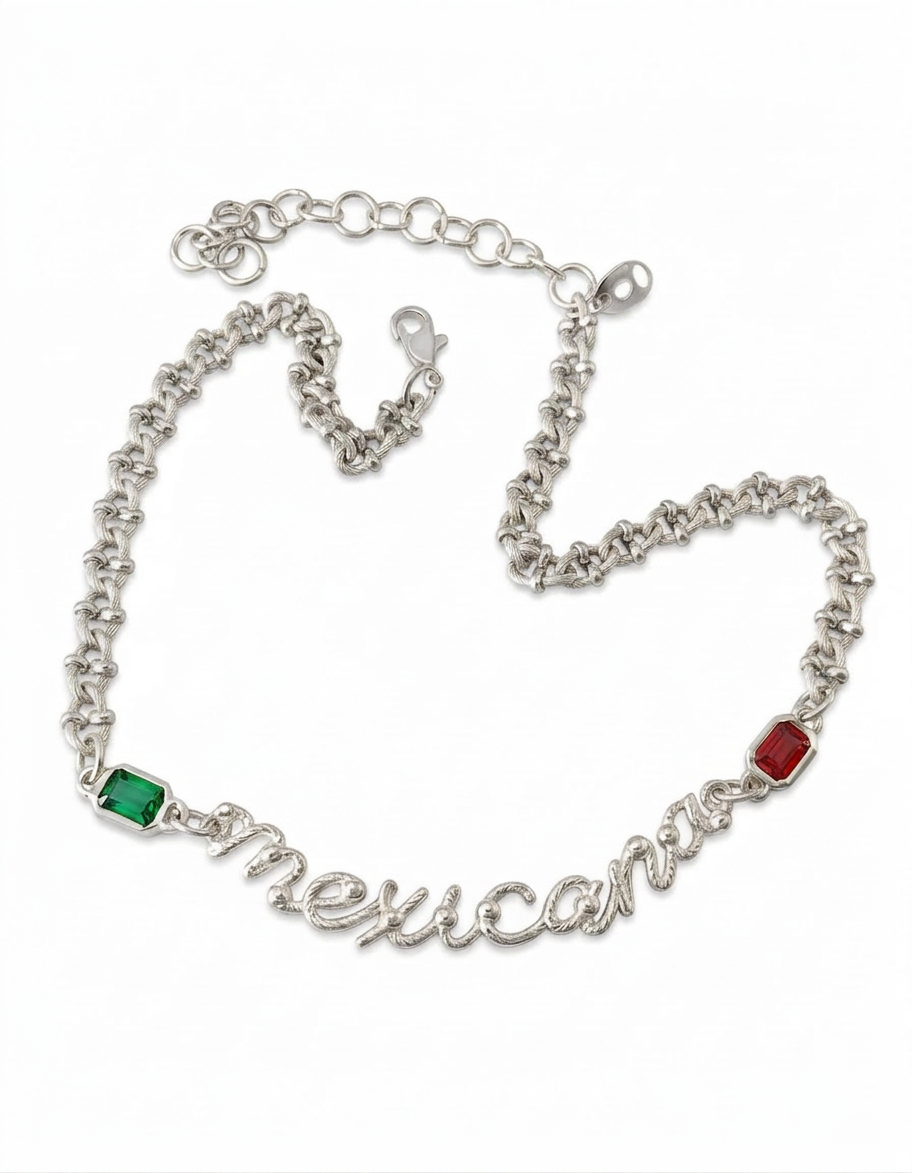 MEXICANA FLAG CHOKER