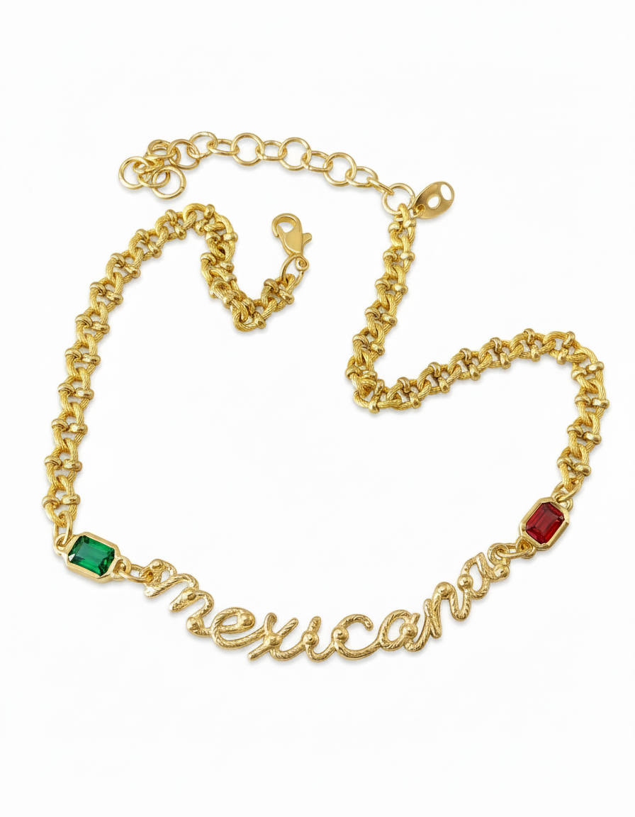 MEXICANA FLAG CHOKER