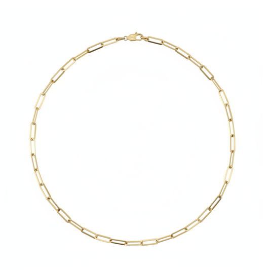 Paperclip 14K Chain