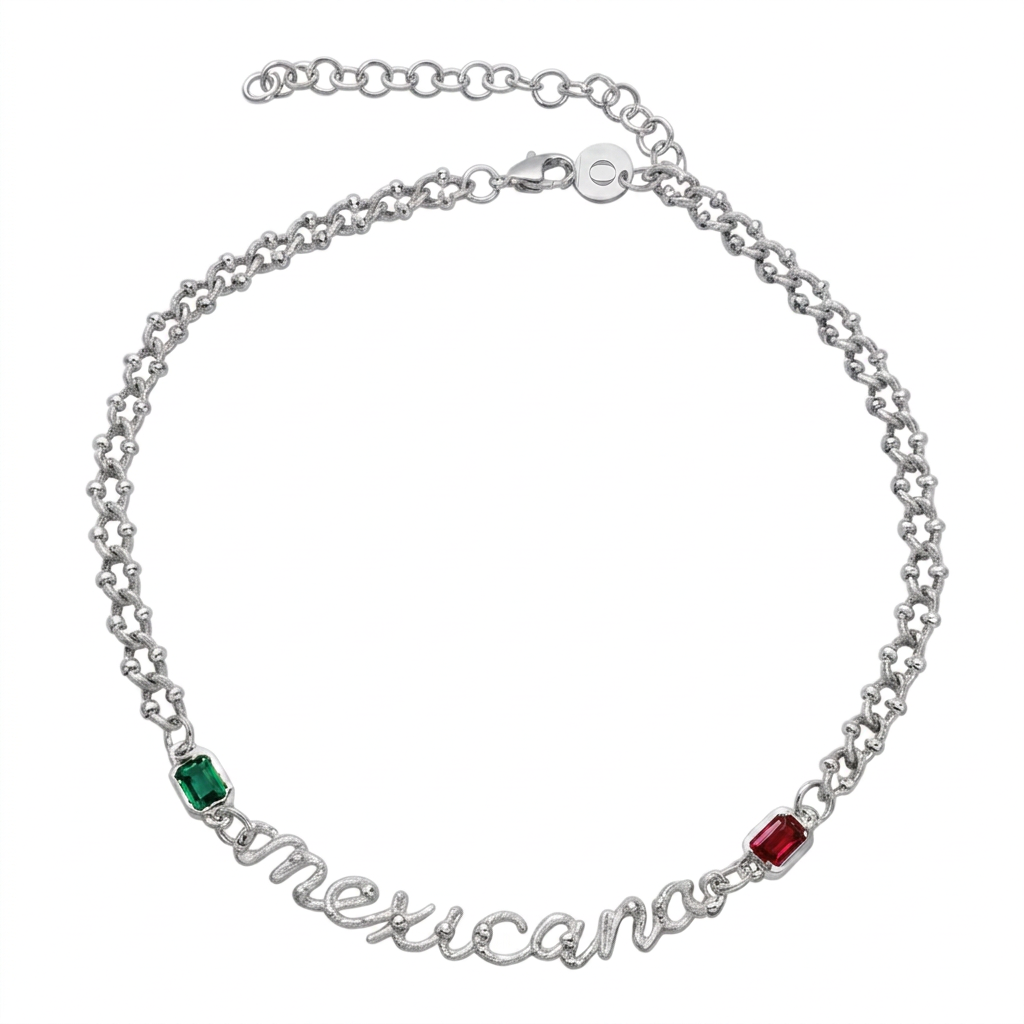 MEXICANA FLAG CHOKER