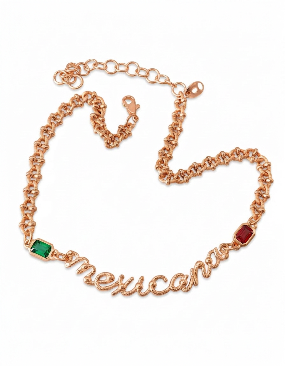 MEXICANA FLAG CHOKER