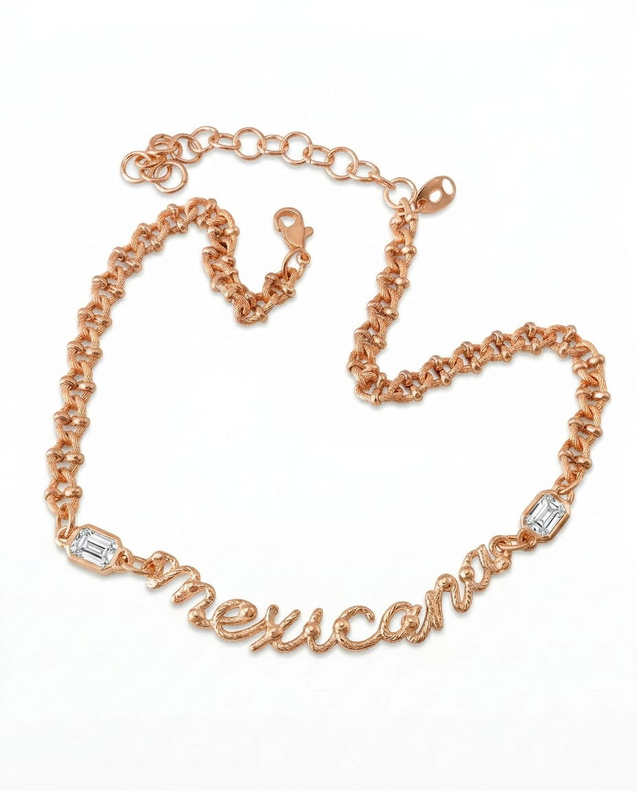 MEXICANA WHITE CHOKER