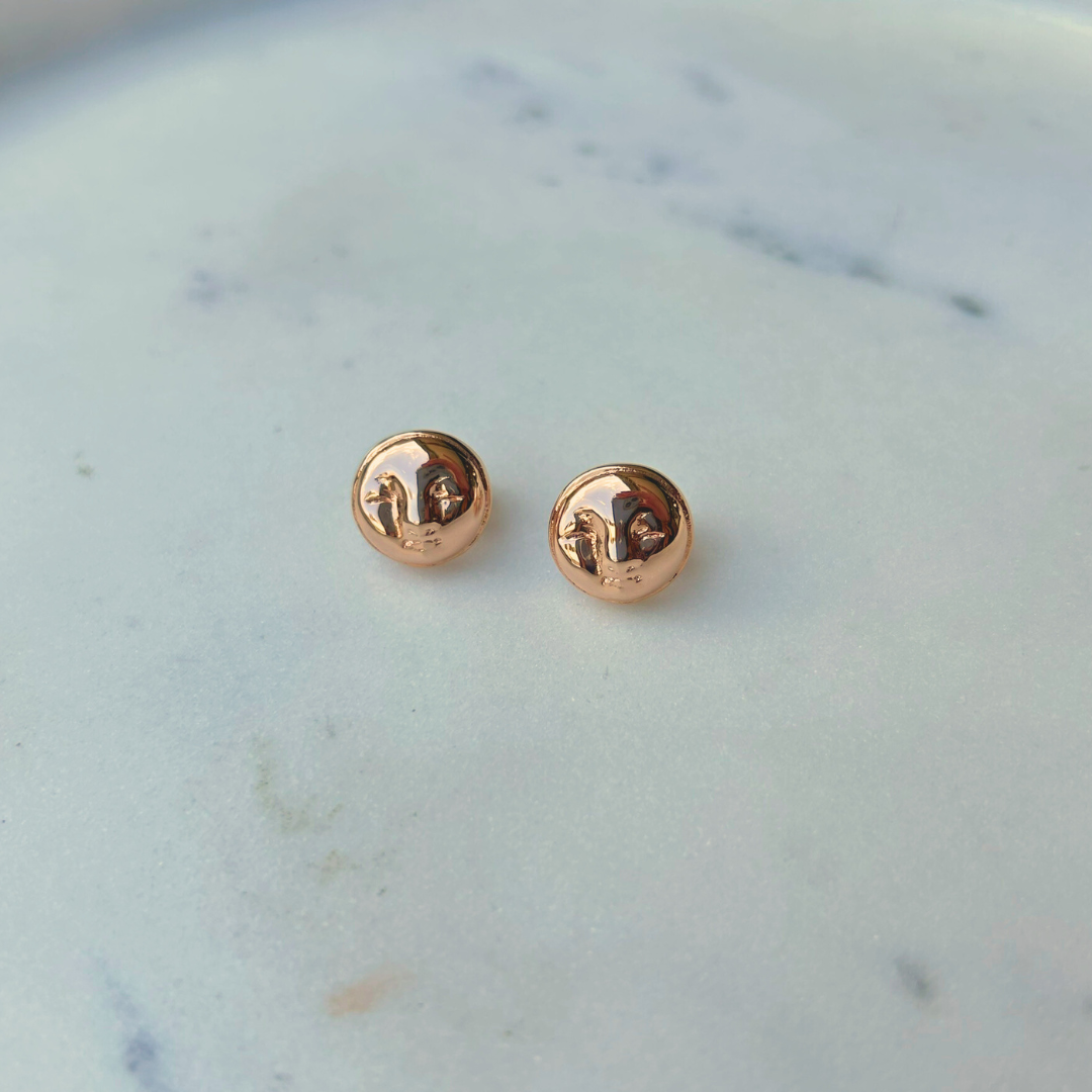 Venus studs Rosegold