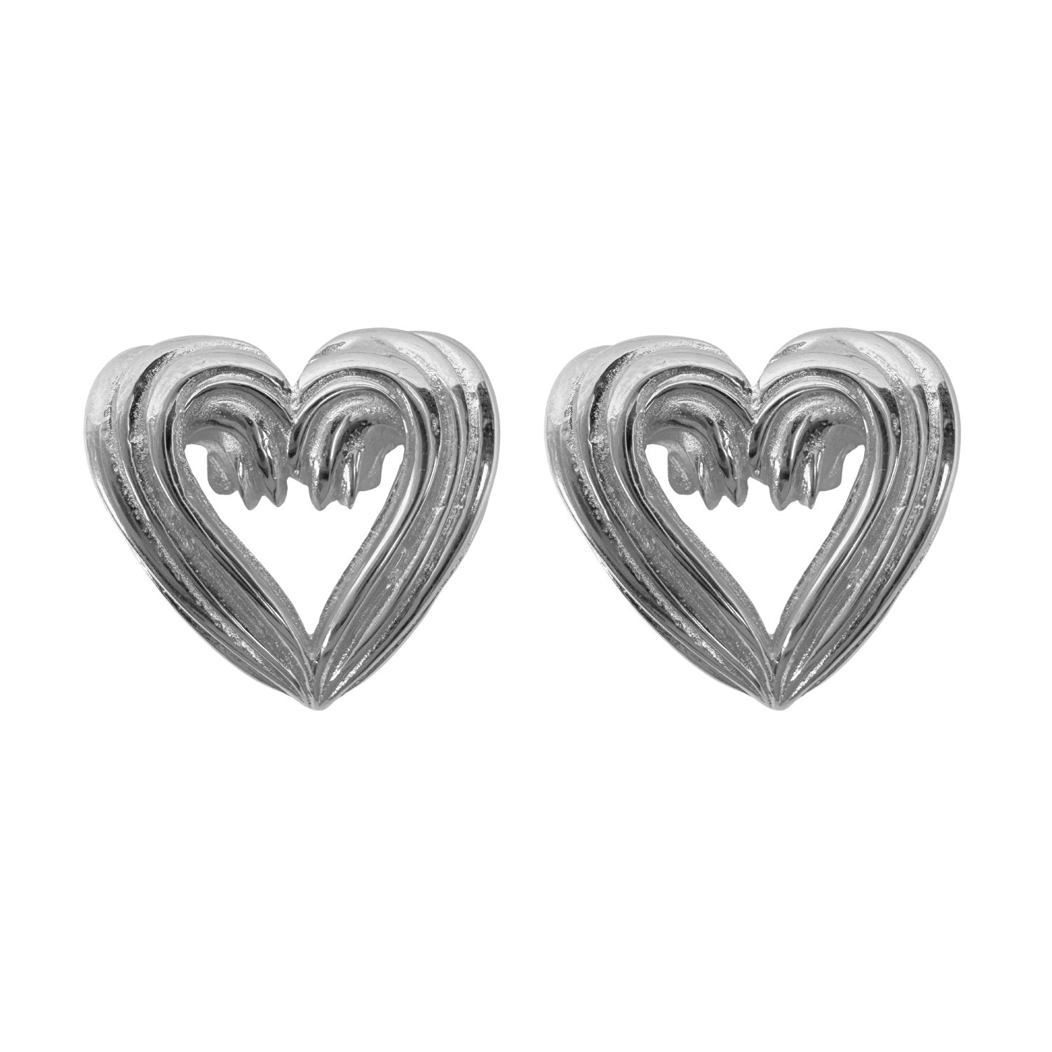 Bon Bon Rhodium Earrings