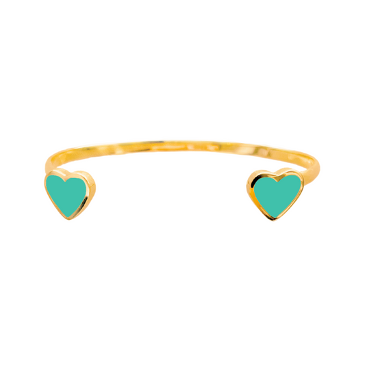 Heart Bracelet Turquoise
