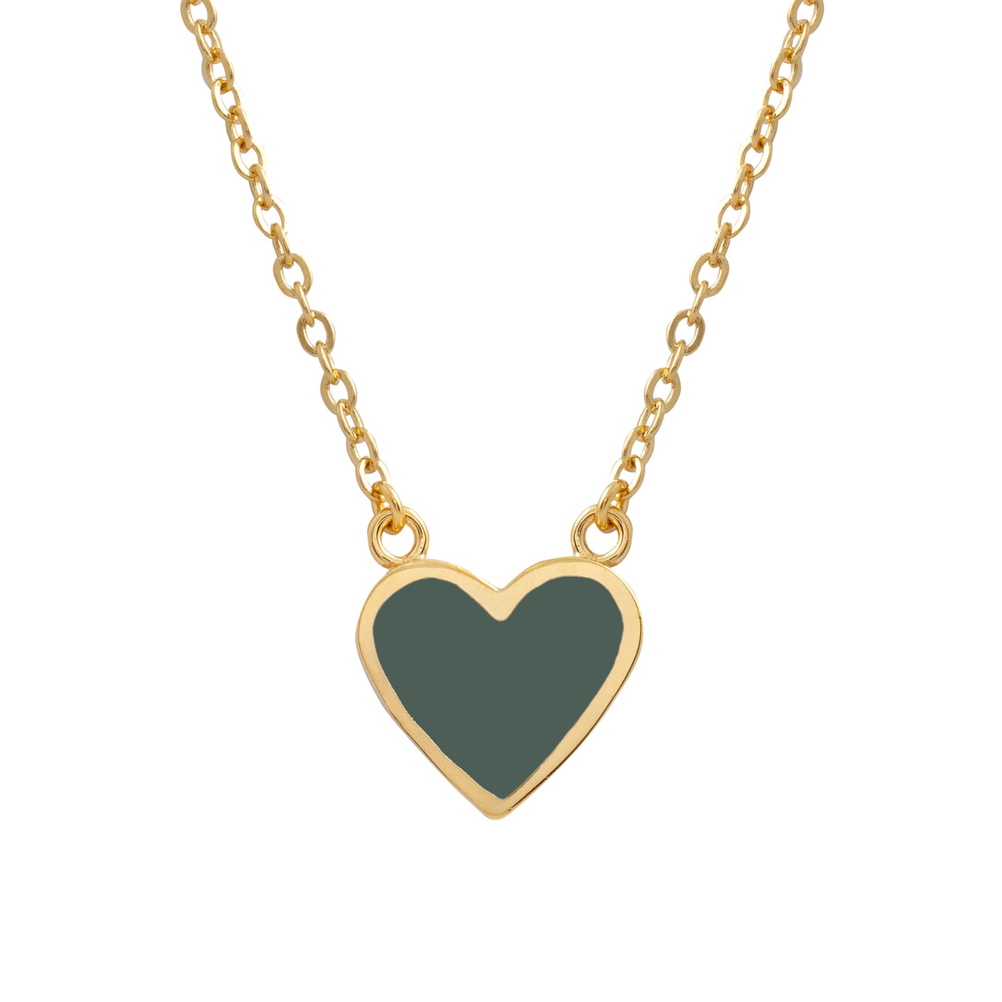 Heart Necklace Forest