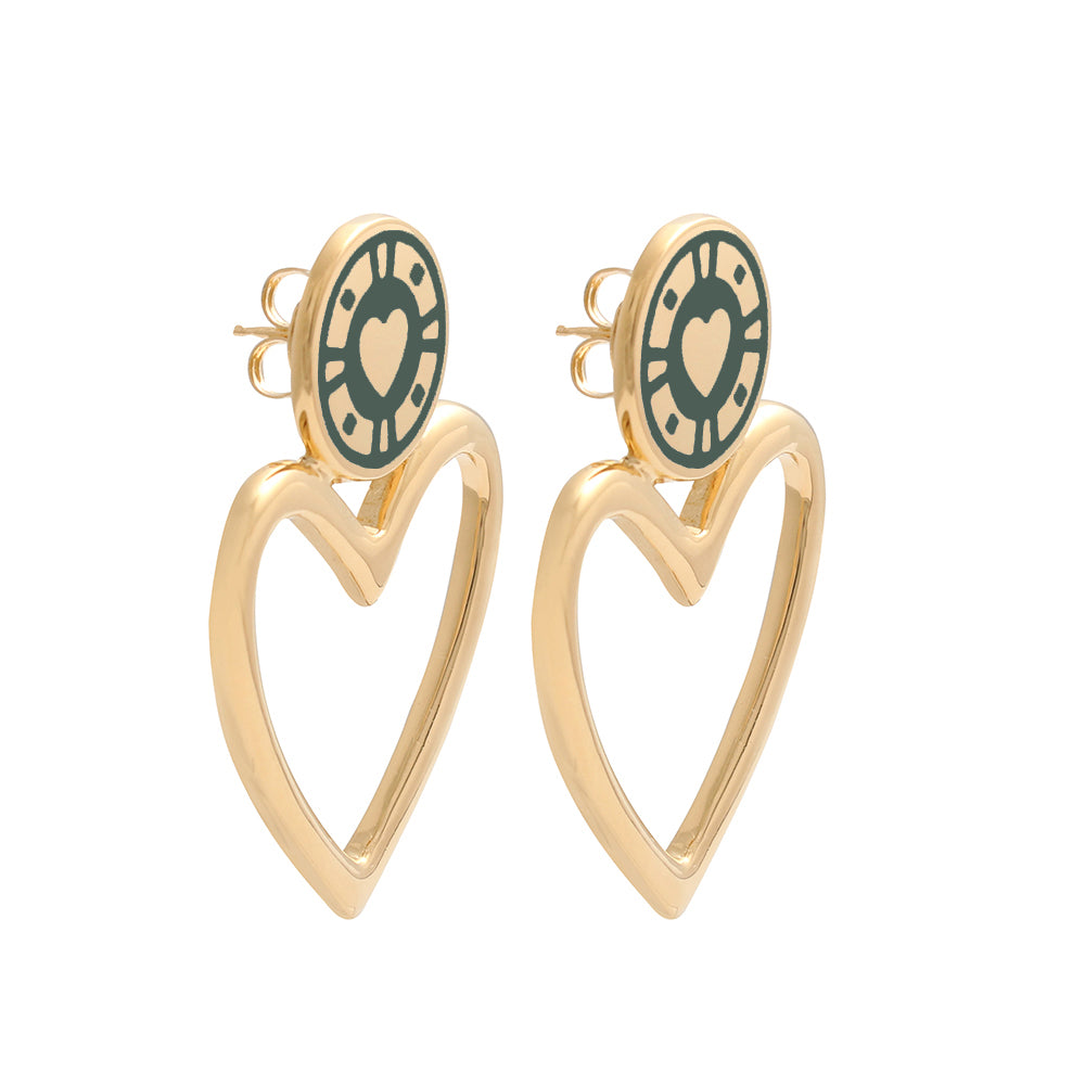 Jackpot Earrings Forest