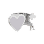 Jackpot Maxiring malva Rhodium
