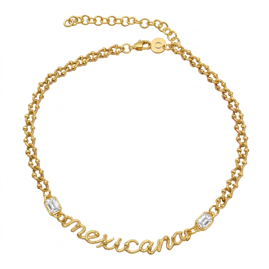 MEXICANA WHITE CHOKER PREORDER