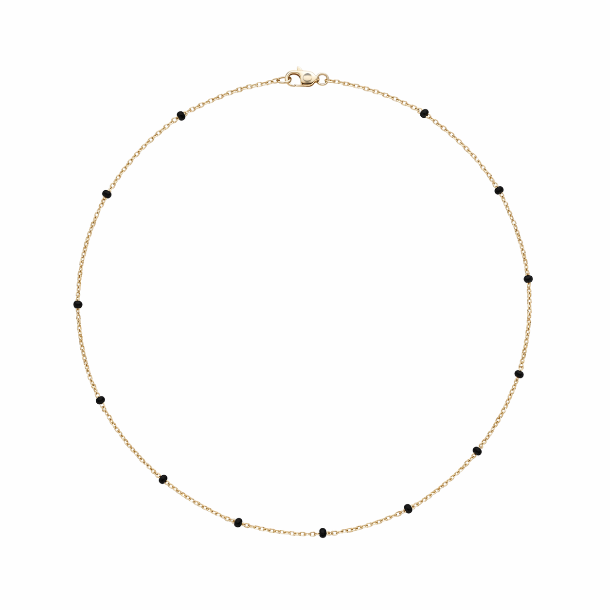 Enamel 14K Chain
