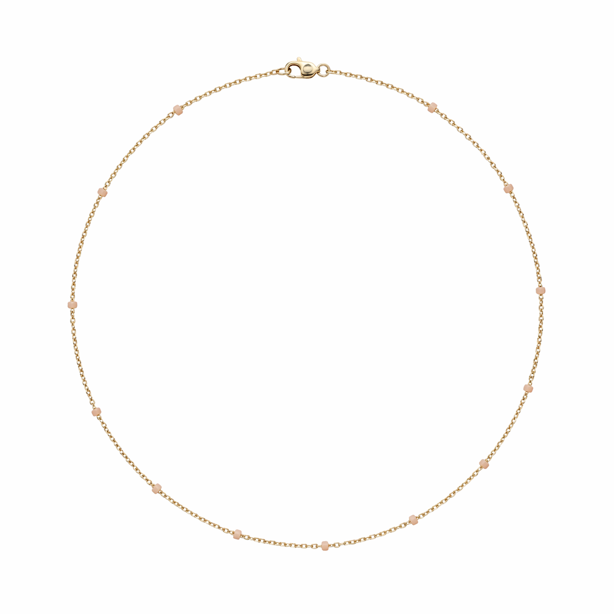 Enamel 14K Chain