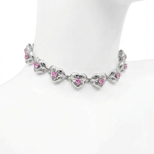 Beso choker  · Pink Collector's Edition