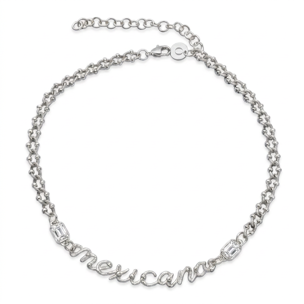 MEXICANA WHITE CHOKER