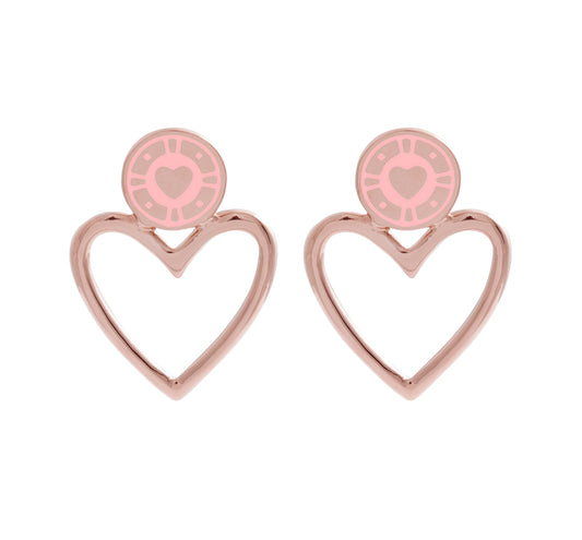 Jackpot Earrings Cotton Candy ROSEGOLD