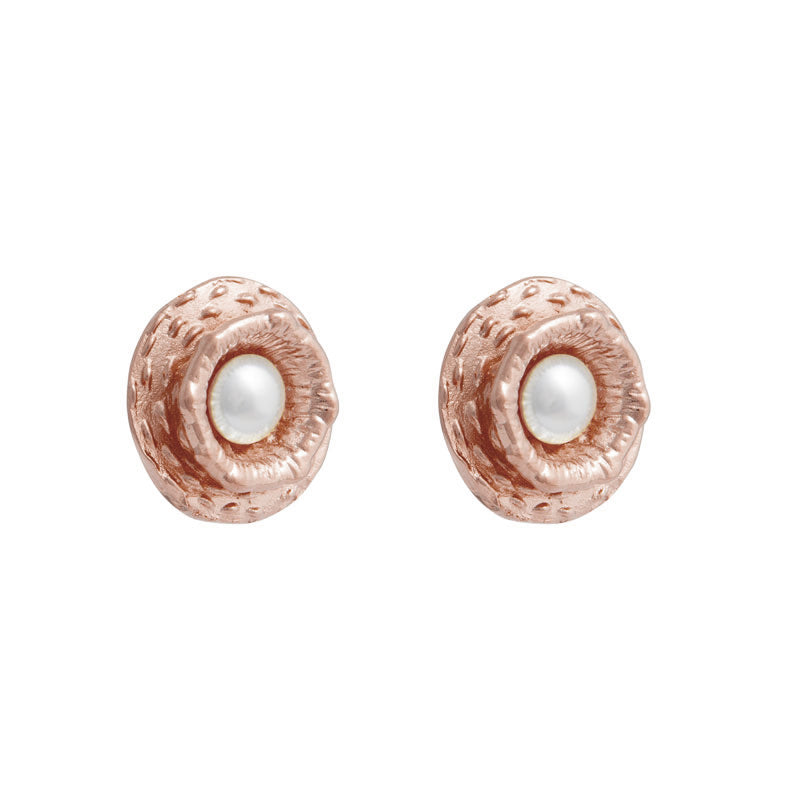 Shimmering Light Studs Rose gold