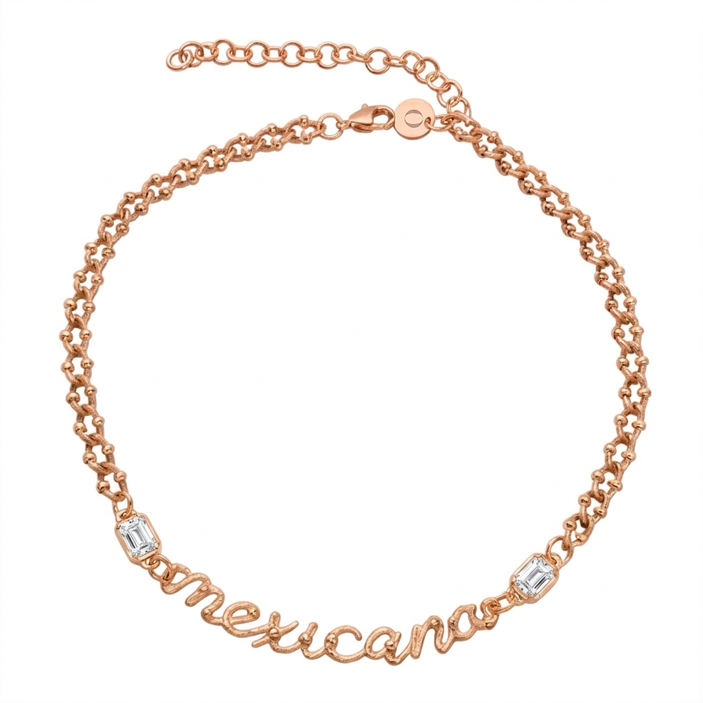 MEXICANA WHITE CHOKER