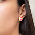 Casino Studs Hot Pink