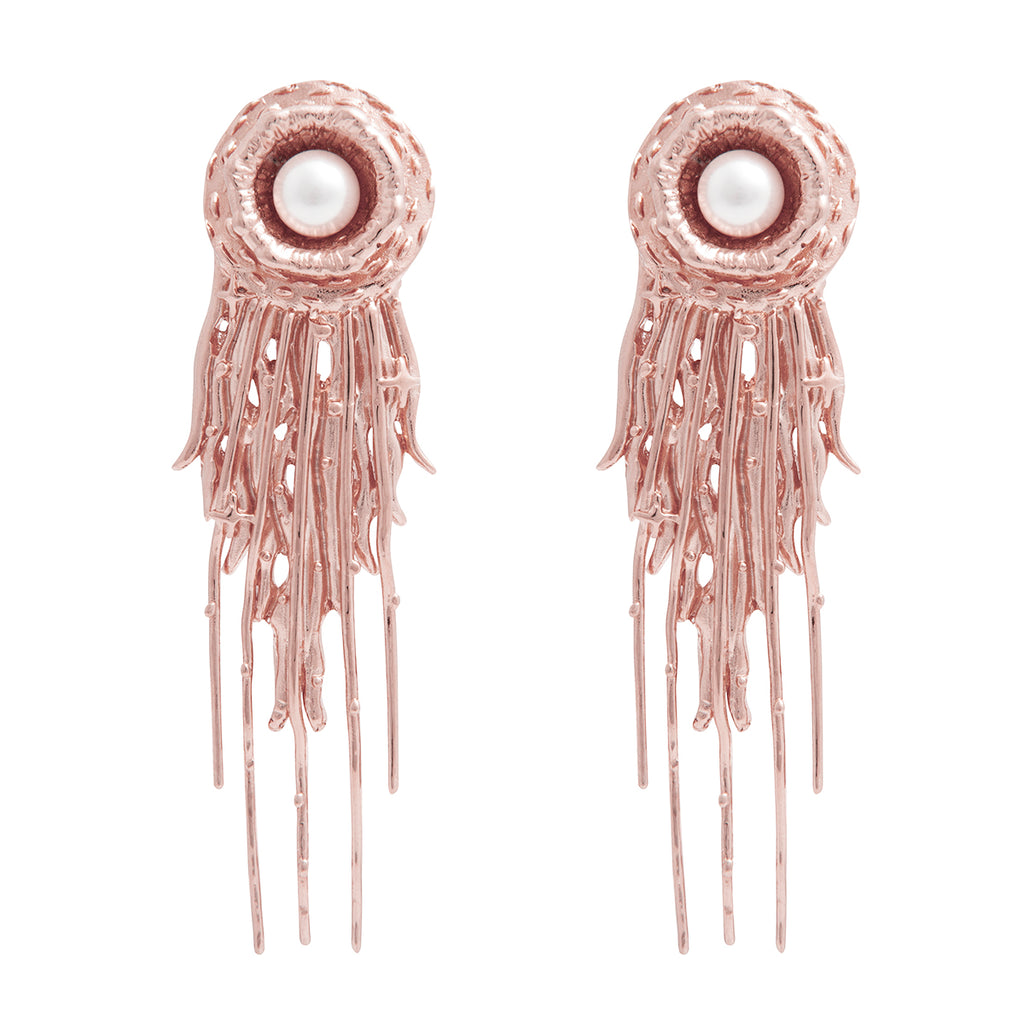 Shimmering Light Maxiearrings Rosegold