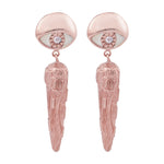 Adele Drop Earrings Rosegold