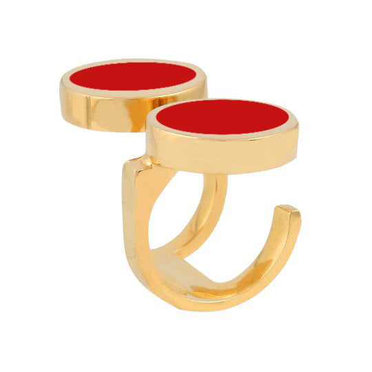 Énfasis Dos Puntos Ring RED
