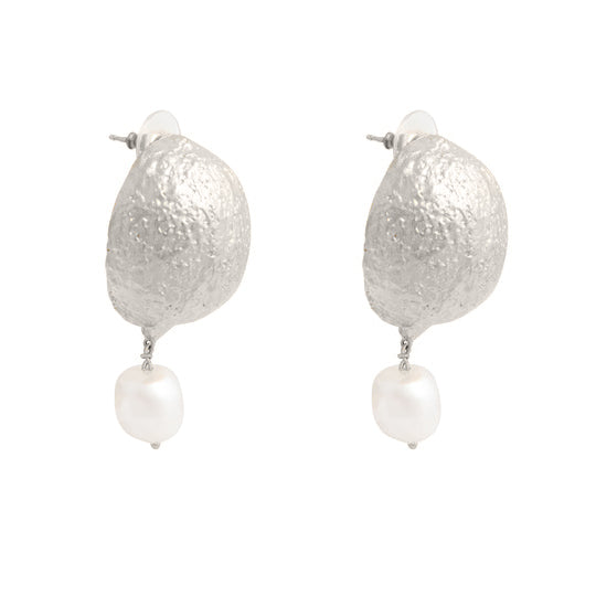 Lemonade Earrings Rhodium