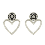 Jackpot Earrings Rhodium