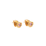 Pink Tosca studs